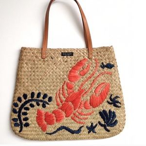 Kate Spade lobster straw tote